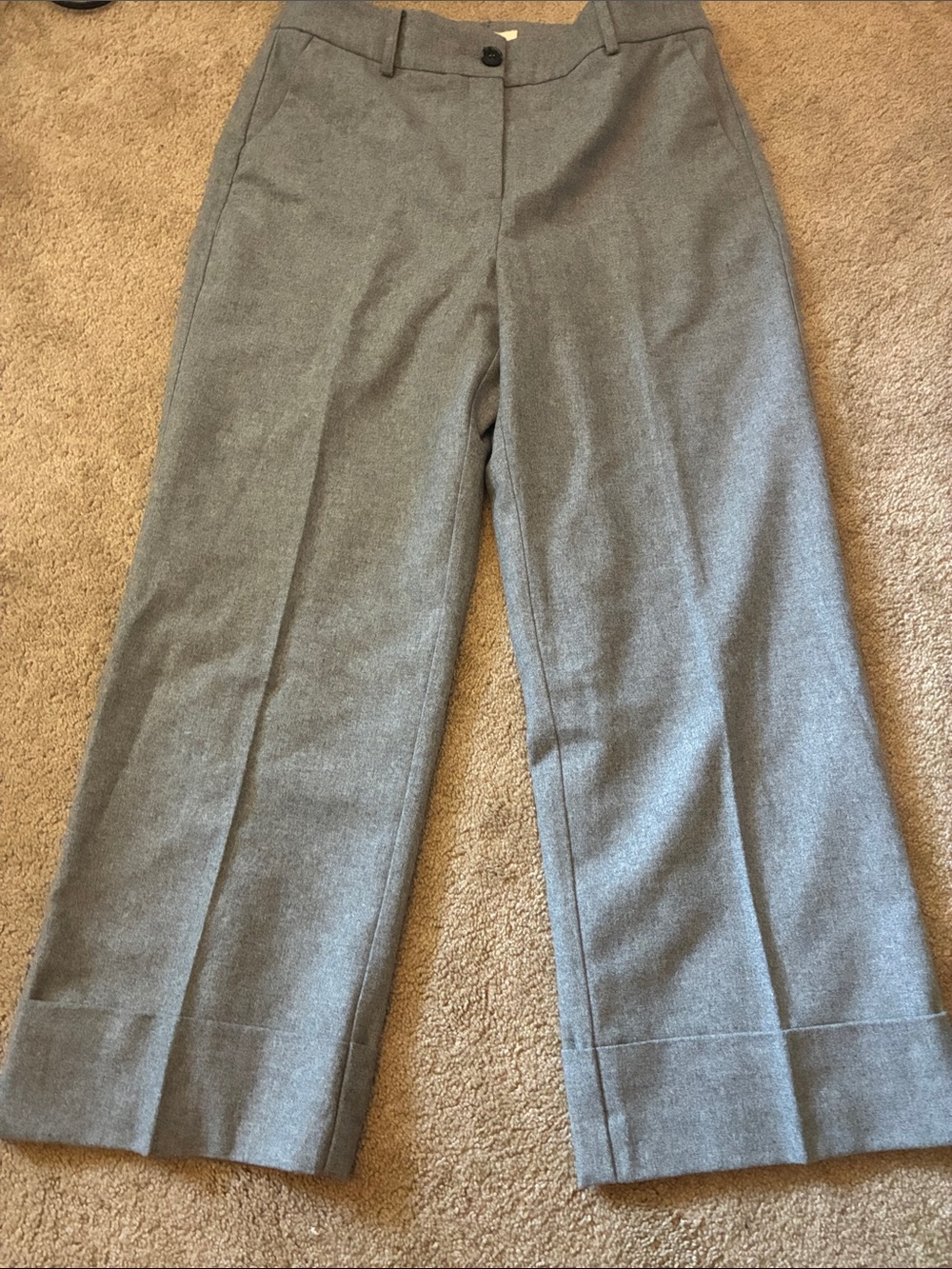 LOFT Gray Dress Pants Trousers | Size 10 | New With Tags NWT
